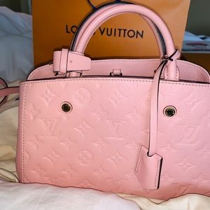 Louis Vuitton Montaigne BB Empreinte Rose Poudre